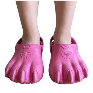 Clawz Clogs Kid’s Size 11-12 Pink Unisex Halloween